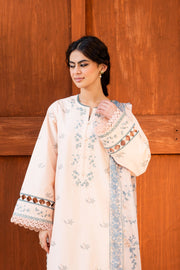 3 Piece - Embroidered Lawn Suit - Gul-e-rana